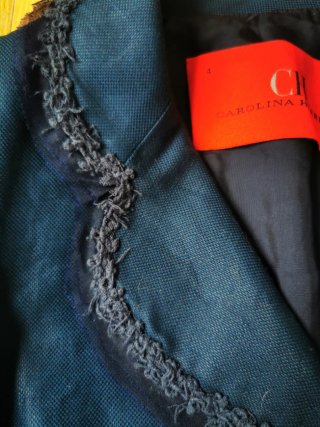 Blazer Carolina Herrera Azul Marino