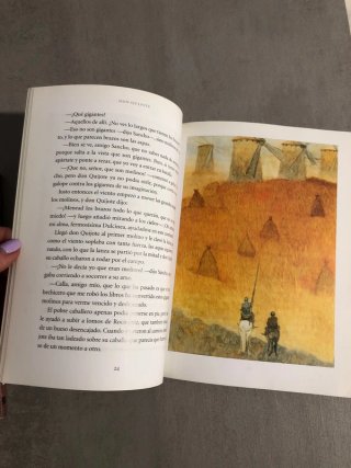 Libro Don Quijote Ilustrado Nuevo