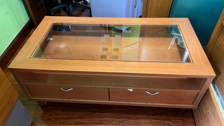 Cama nido 90  + Escritorio + mesa centro Cristal