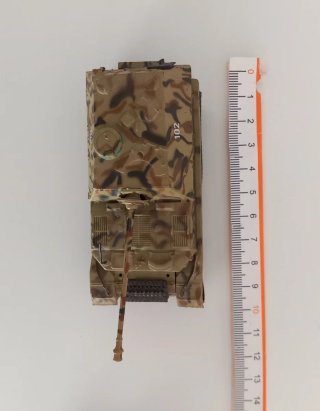 Modellino veicolo militare