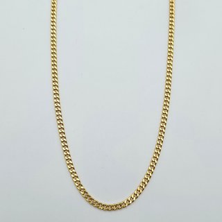 Cadena de Oro 18K, Cubana, 6,58gr, 60cm