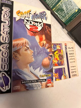 Street Fighter Alpha 2 Sega Saturn