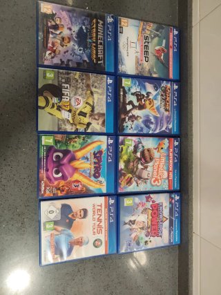 Lote 8 Juegos PS4: infantiles para niños