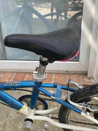 Bicicleta infantil azul