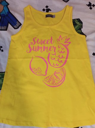 4 Camisetas Verano Tirantes T. 8/10/12  NUEVAS