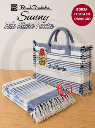 Telo Mare Fouta + Borsa Renato Balestra