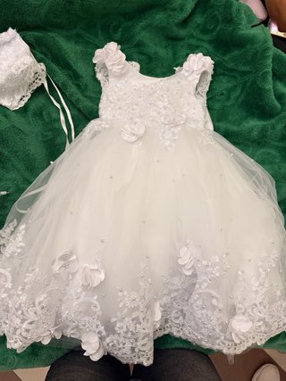Vestido Bautizo 18 meses Nuevo