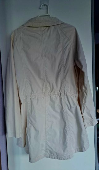 Gabardina beige mujer talla M
