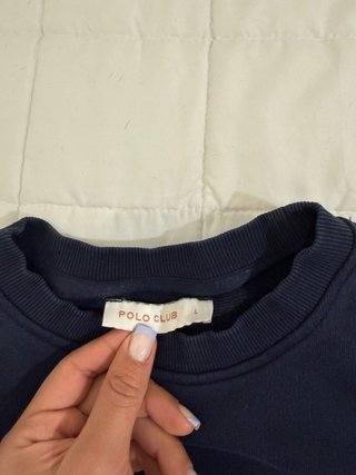 Sudadera Polo Club Azul