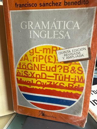 Verbos ingleses.Gramática inglesa. Con regalo mini