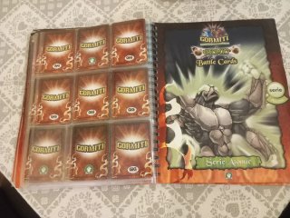 Album Gormiti Battle Cards