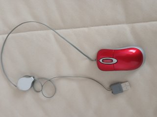 Ratón USB retráctil