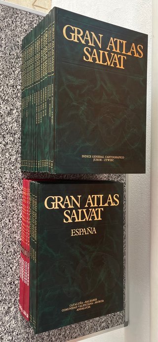Gran atlas salvat + España + Universo