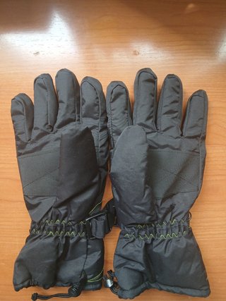 Guantes de Nieve Boriken Negros y Verdes