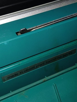 Máquina de escribir