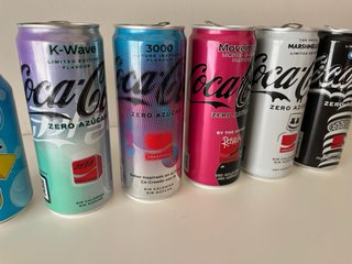 Colección Lata Coca-Cola Edición Limitada -vacias-