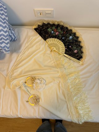 Accesorios flamencos: Flores y pendientes
