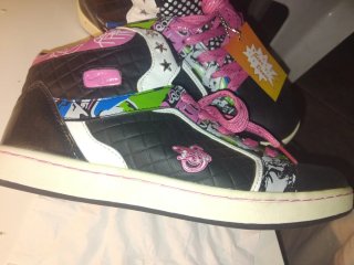 Zapatos Star Dance Negros y Rosas