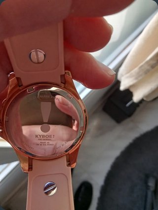 Reloj Kyboe Rosa-Dorado con cristales Swarovski