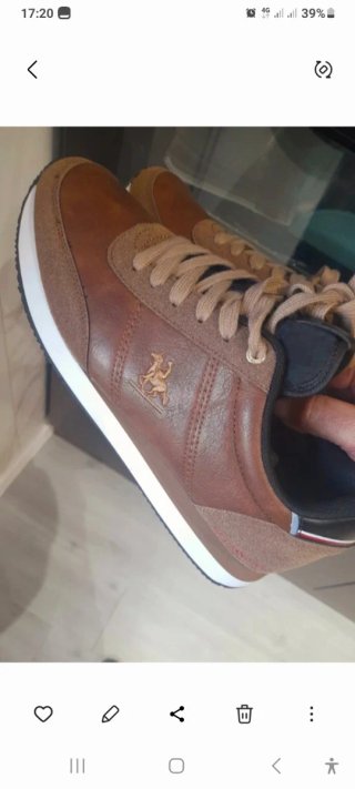Sneakers U.S. Grand Polo N.44 Marroni