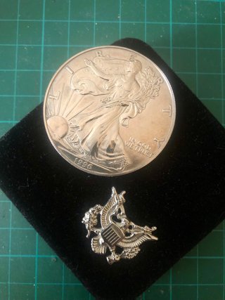 Onza de Plata Águila Americana 1996