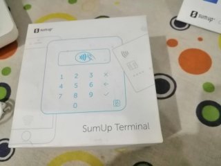 Lettore carte SumUp bianco