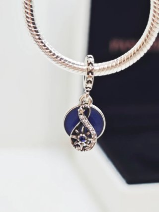 Charm Plata Estrella infinito s925 para pandora