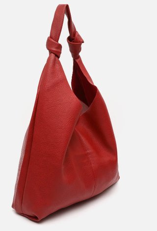 Bolso Hobo Grande Rojo
