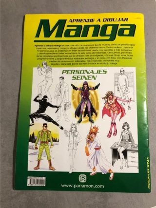 Libro Manga Personajes Seine
