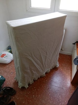 Cama plegable con funda recoger en villalba