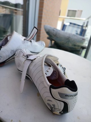 Zapatillas Ciclismo Bontrager Blancas talla 40