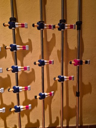 Piezas futbolín