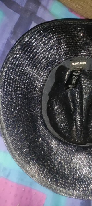 Sombrero Armani Nero 57