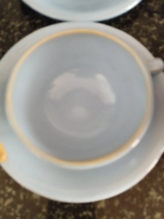 Juego de té/chocolate antiguo