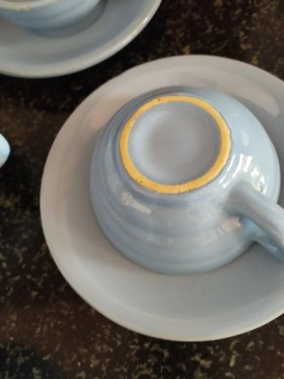 Juego de té/chocolate antiguo