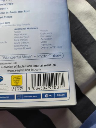 DVD Wishbone Ash Live Dates 3