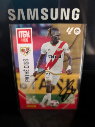 Cromo firmado Pathé Ciss Panini 2024/25