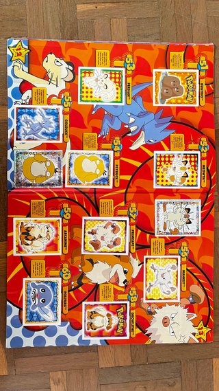 Álbum Pokémon Merlin 1999 Completo