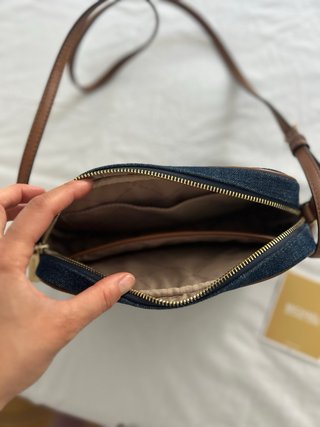 Bolso Michael Kors Denim y Piel Marrón
