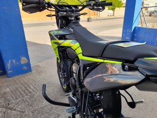 MOTO SHERCO 50 SM R SILVER