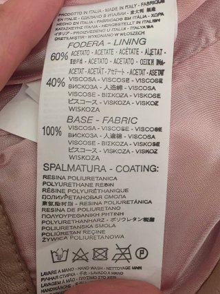 Giacca Biker Corta Similpelle Rosa