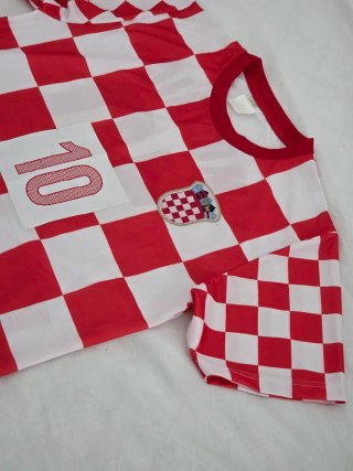 Camiseta Croacia 2014 Modric 10