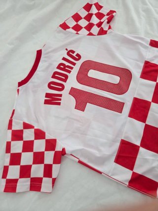 Camiseta Croacia 2014 Modric 10