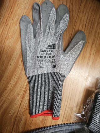 Guantes de trabajo COFRA CARVER Talla 9/10/11