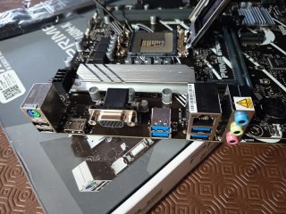 Conjunto placa B760 + 16Gb RAM ddr5+ cooler branco