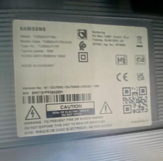 Smart TV Samsung Negra