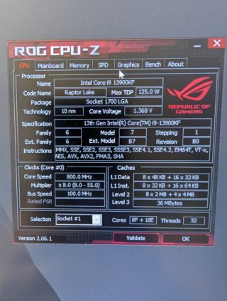 Procesador Intel Core i9 13900KF