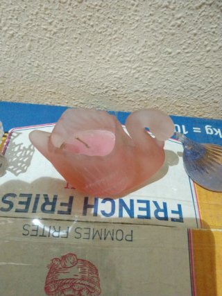 Figuras de cristal hechas a mano de colección