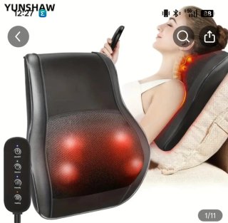 Masajeador Shiatsu YUNSHAW para espalda