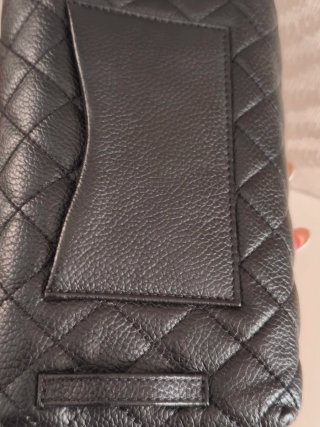 Bolso Chanel Negro Piel Acolchado